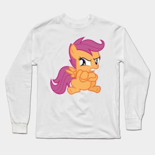 Scootaloo is not a baby Long Sleeve T-Shirt